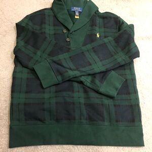 Polo Ralph Lauren Green Plaid Sweater